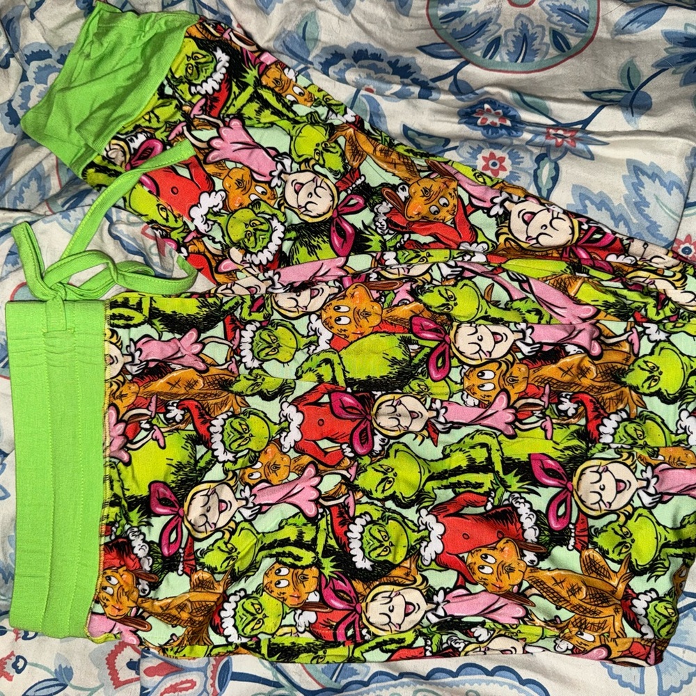 Vibrant Cartoon Print Women's Leggings Small